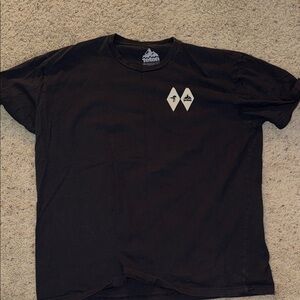 Retro Black Graphic Tee